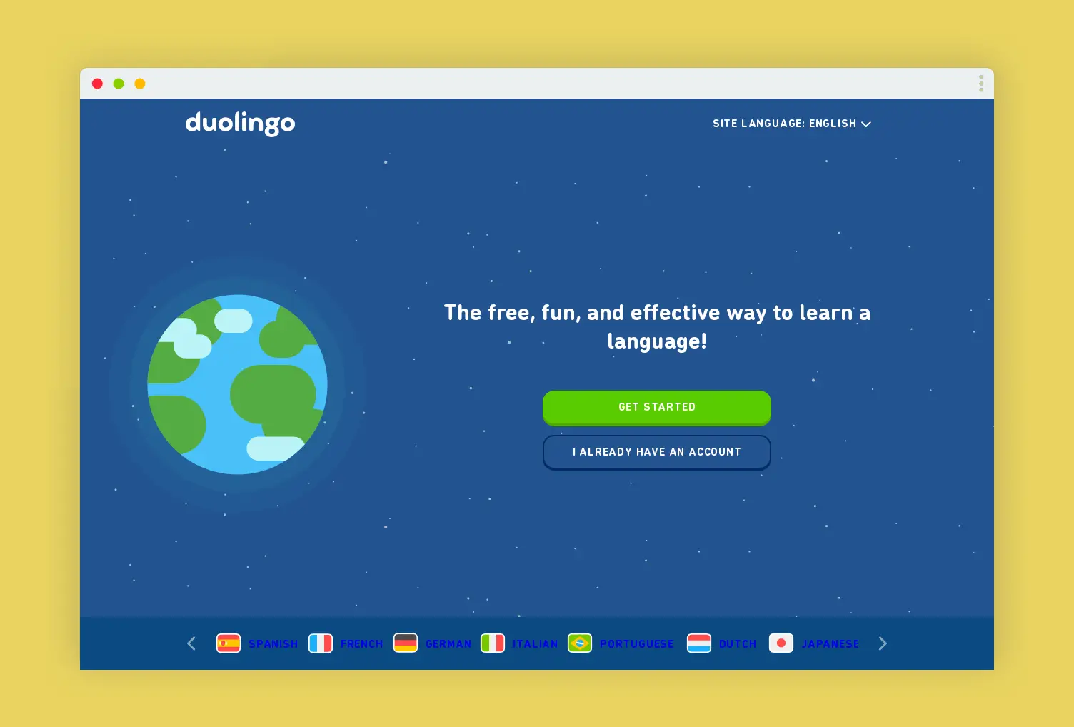 Duolingo student screenshot